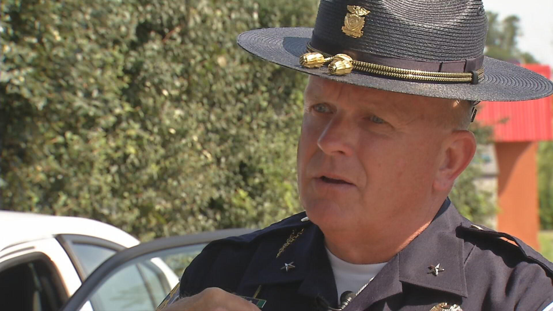 Indiana State Police Superintendent Doug Carter